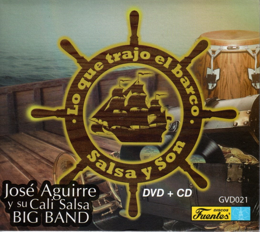 CD + DVD José Aguirre Y Su Cali Salsa
