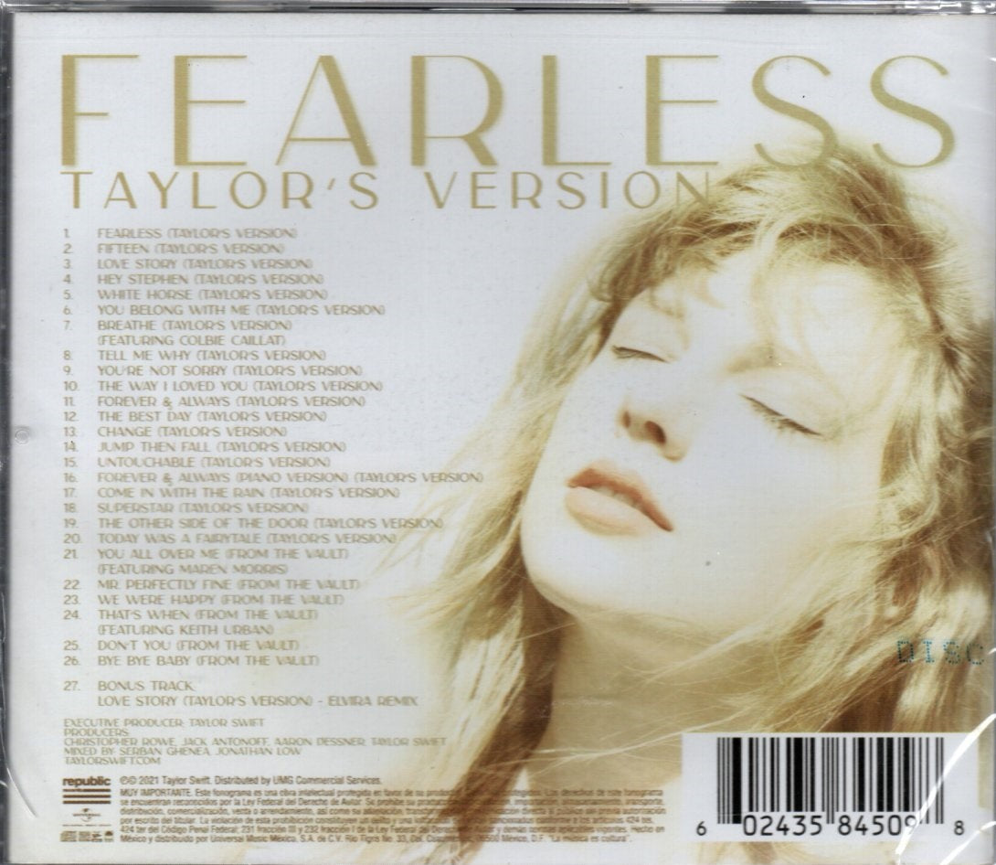 CDX2 Taylor Swift - Fearless