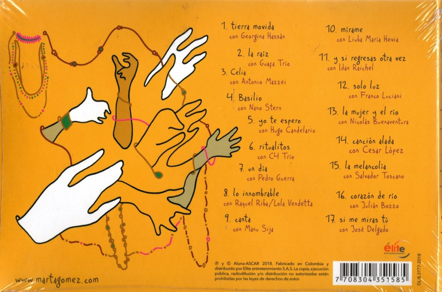 CD Marta Gómez - La Alegría Y El Canto