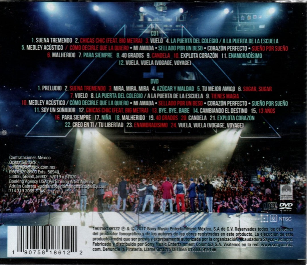 CD + DVD Magneto + Mercurio - Live