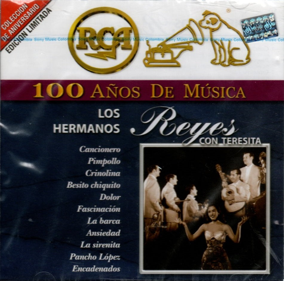 CD X 2 Los Hermanos Reyes Con Teresita - 100 Años De Música