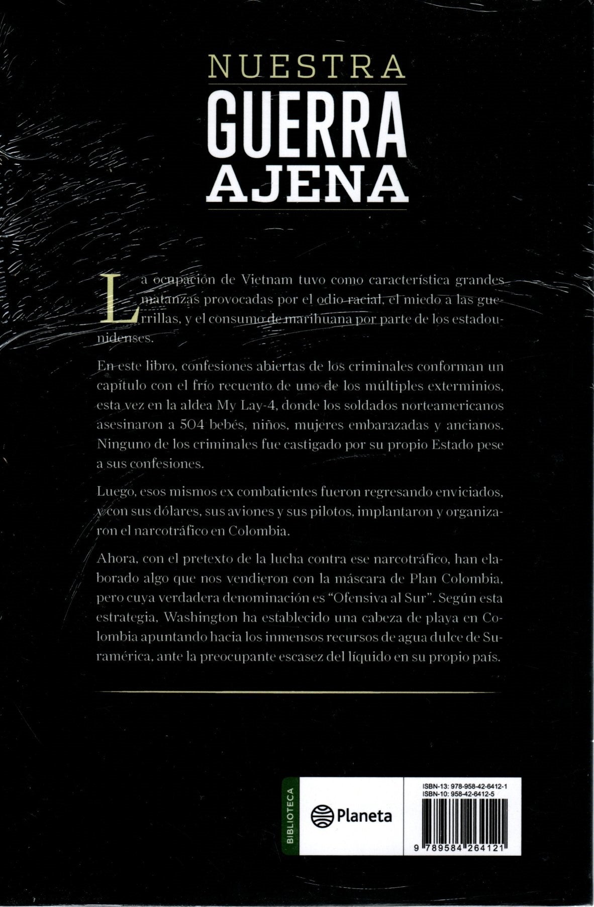 Libro Germán Castro Caycedo - Nuestra Guerra Ajena