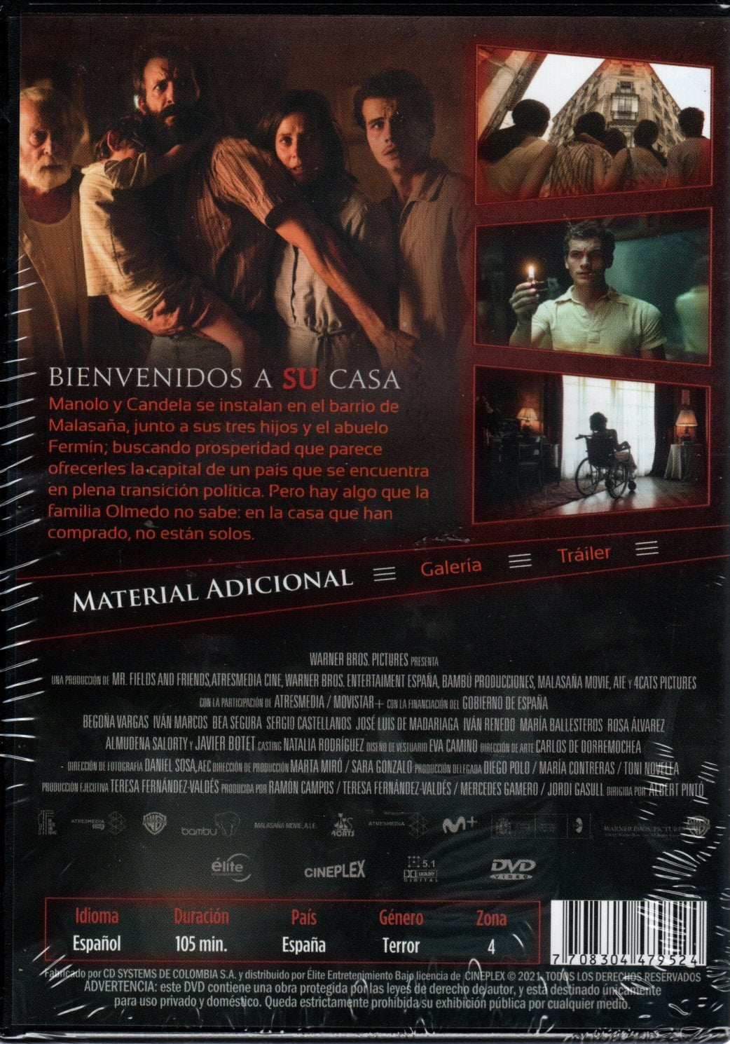 DVD El Diablo Detrás De La Puerta
