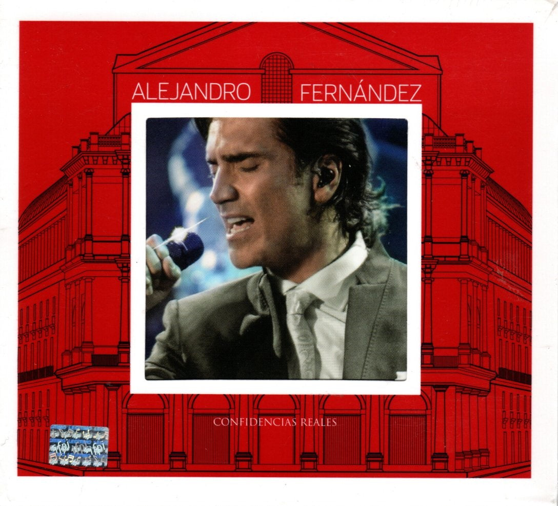 CD +DVD Alejandro Fernández - Confidencias Reales