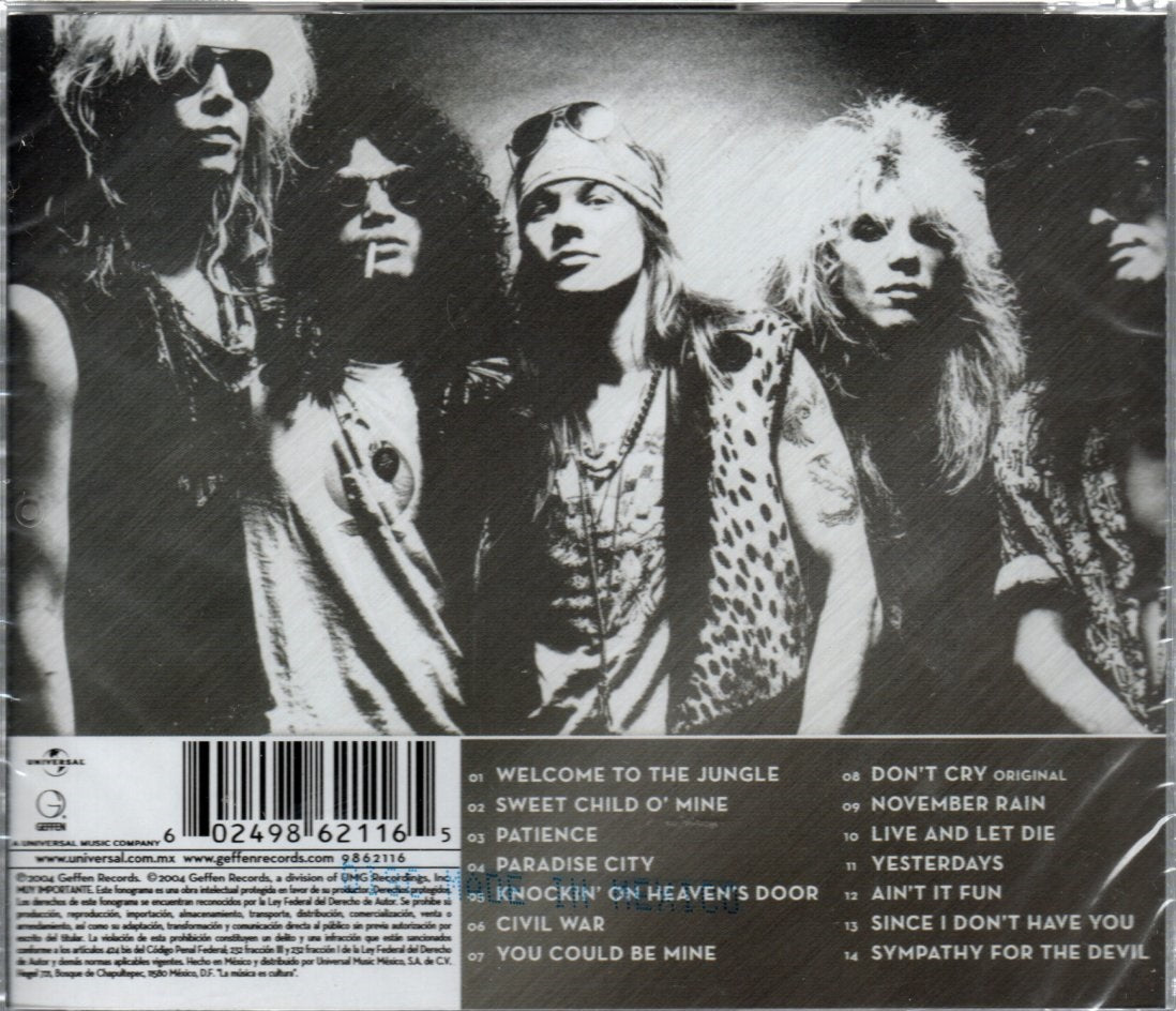 CD Guns N' Roses – Greatest Hits