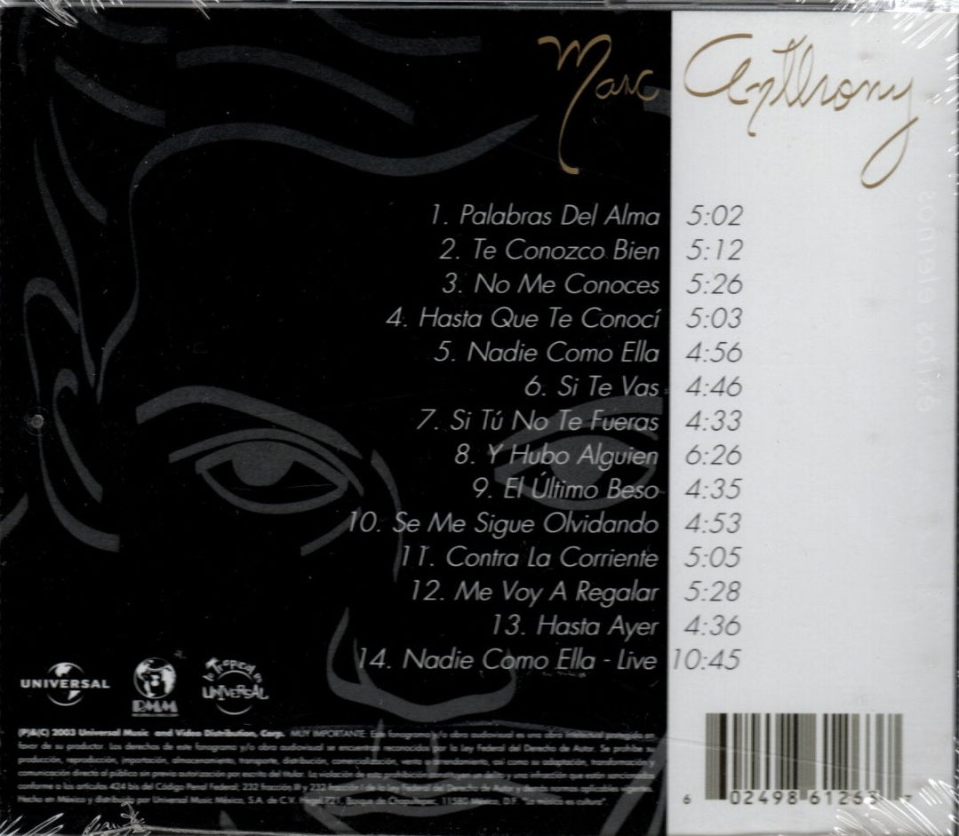 CD Marc Anthony – Éxitos Eternos