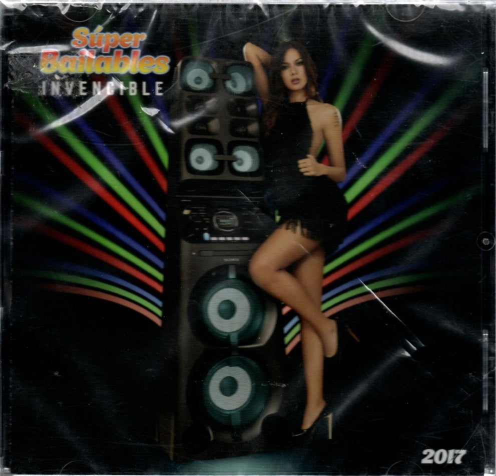 CD Súper Bailables Del Años 2017 Invencibles