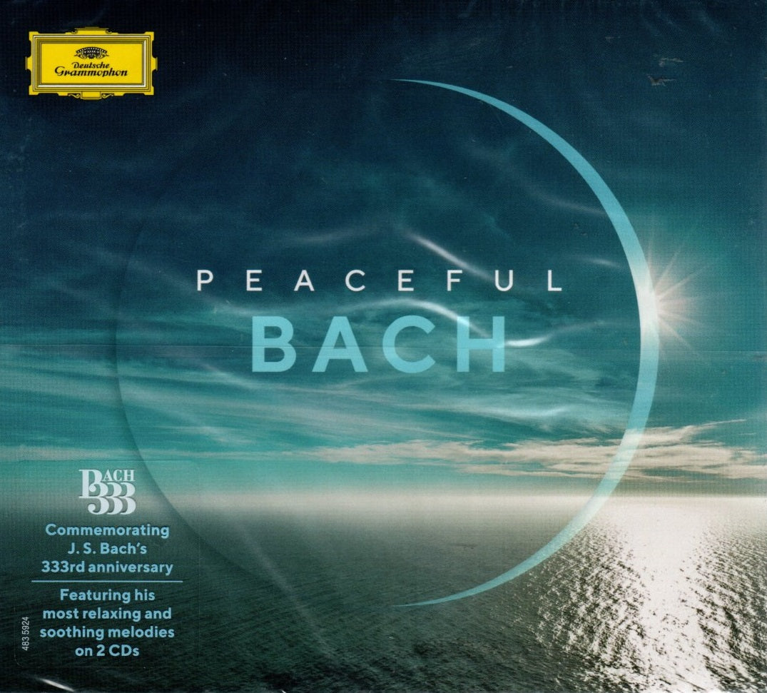 CD X2 Bach – PEACEFUL BACH