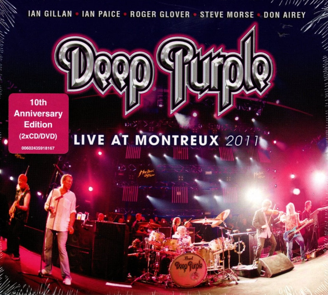 CD X2 Deep Purple – Live At Montreux 2011