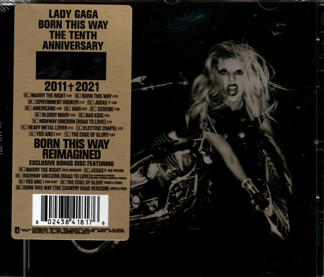 CD Lady Gaga – Born This Way (The Tenth Anniversary)