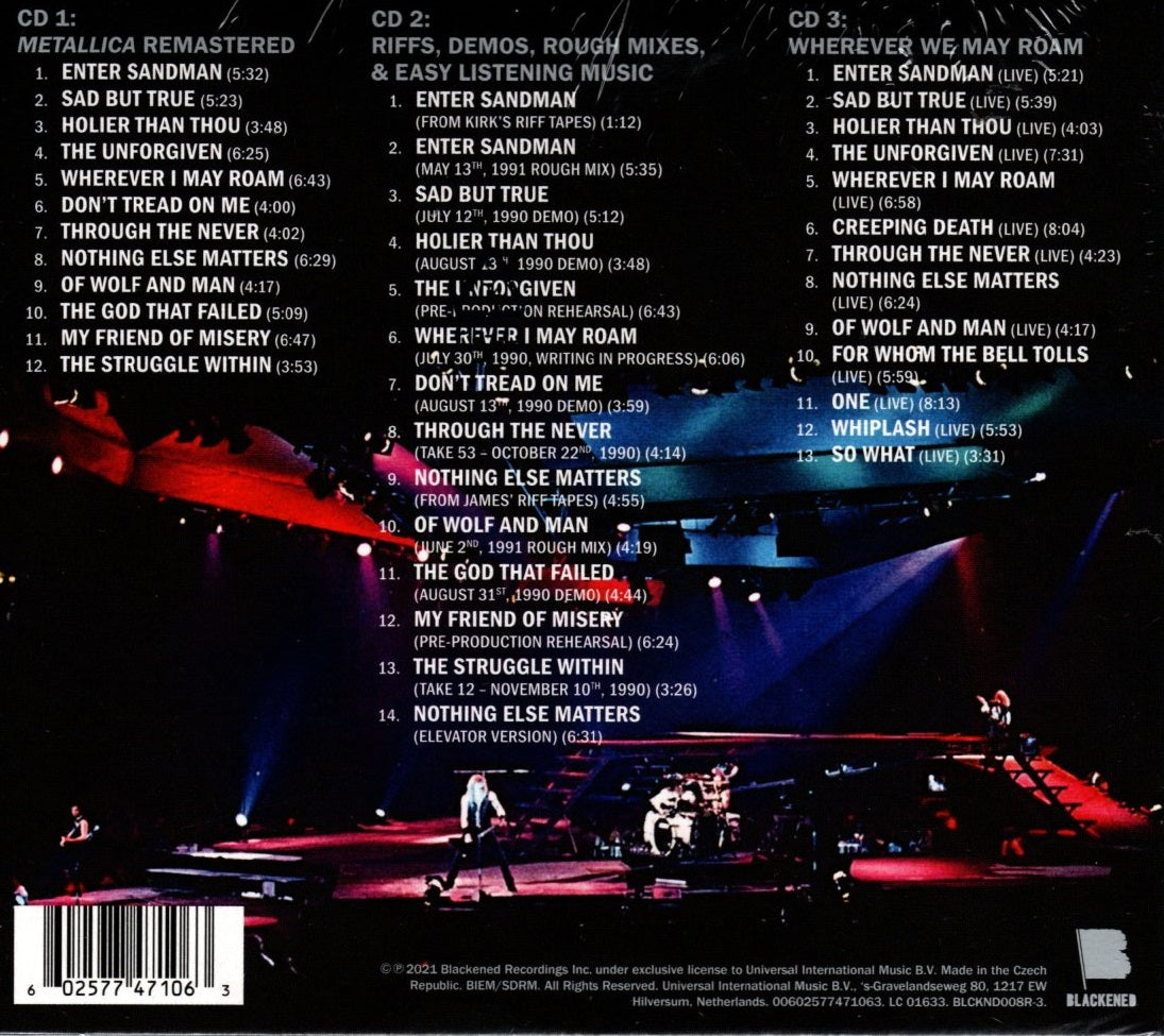 CDX3 Metallica – Metallica