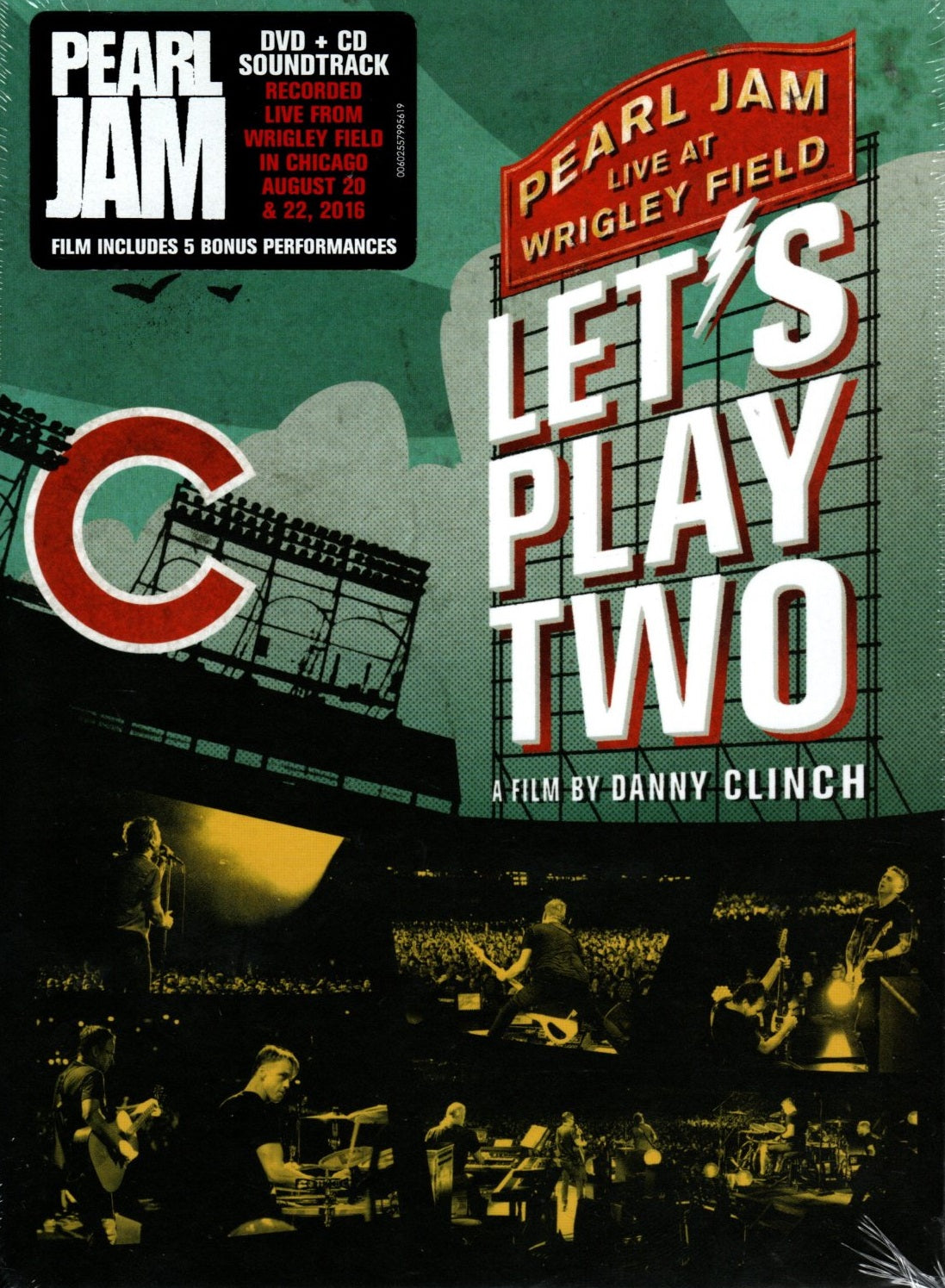 DVD + CD Pearl Jam – Let's Play Two