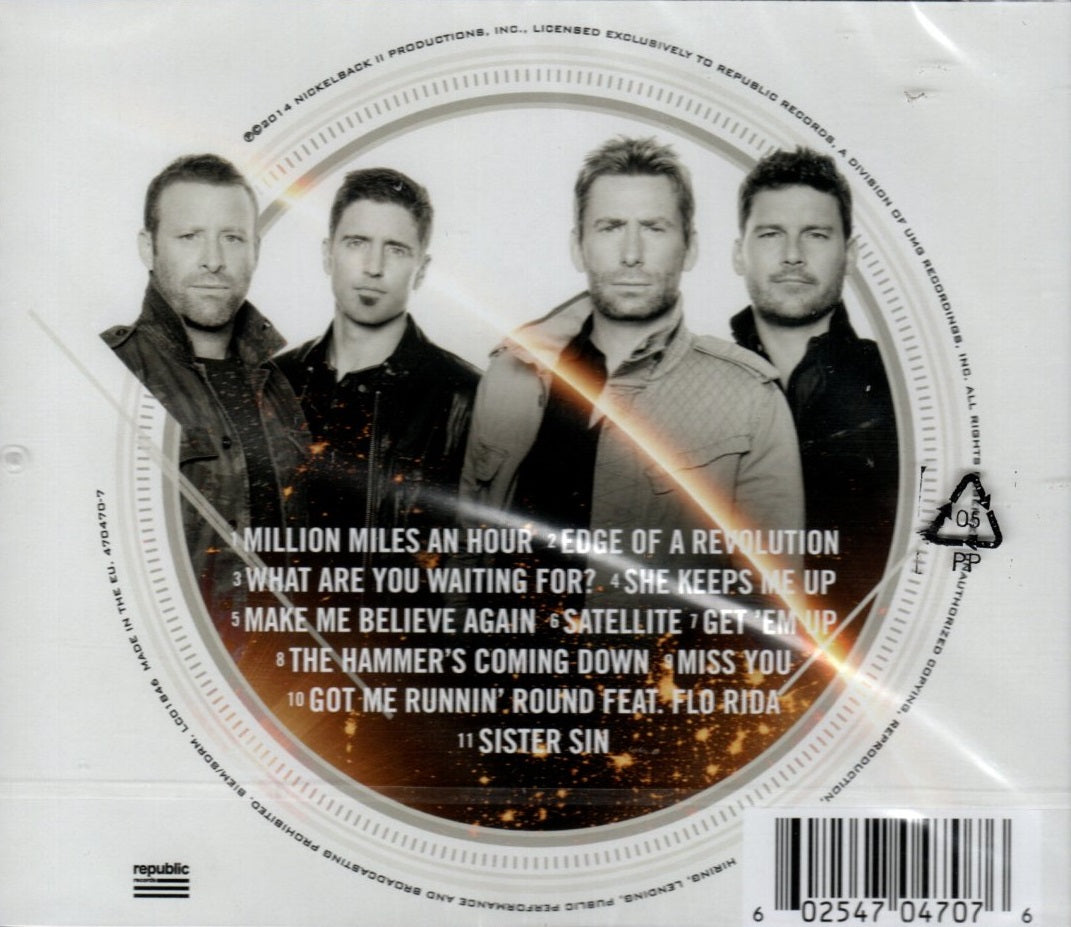 CD Nickelback – No Fixed Address