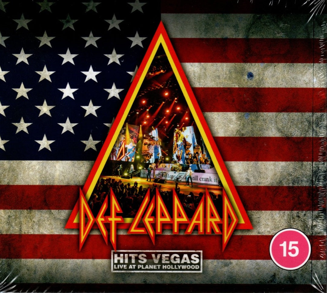 CD X2 + DVD Def Leppard – Hits Vegas (Live At Planet Hollywood)