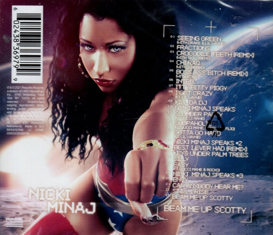 CD Nicki Minaj – Beam Me Up Scotty