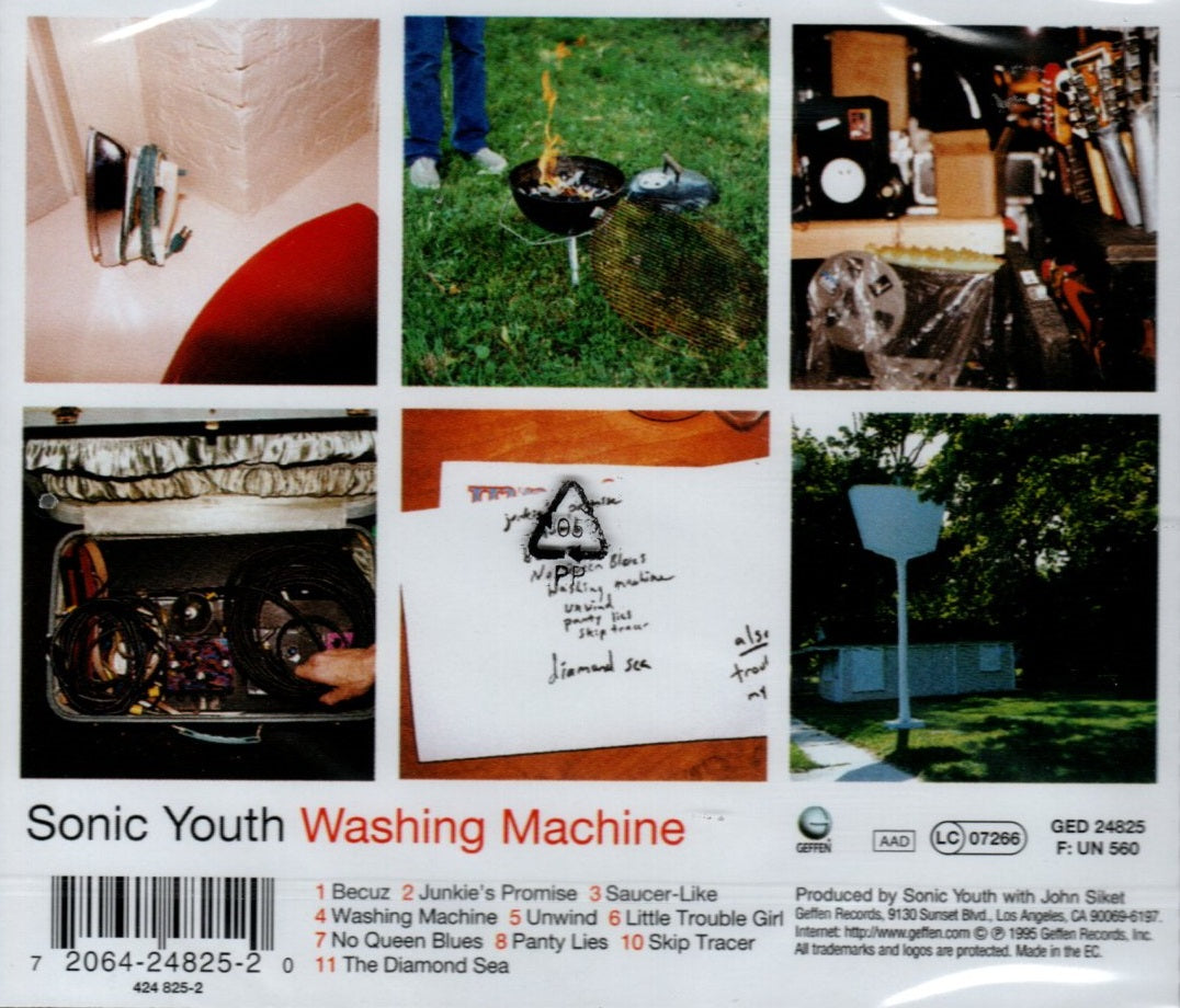 CD Sonic Youth ‎– Washing Machine