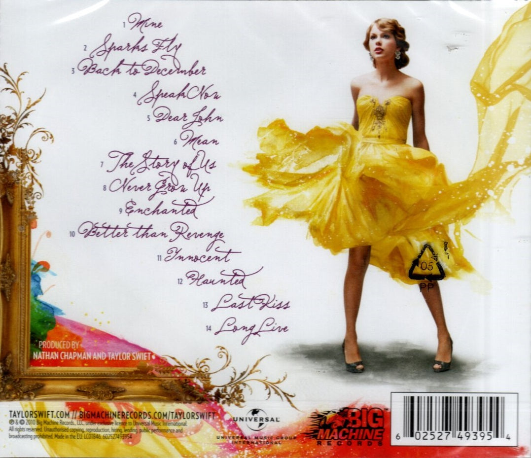 CD Taylor Swift – Speak Now