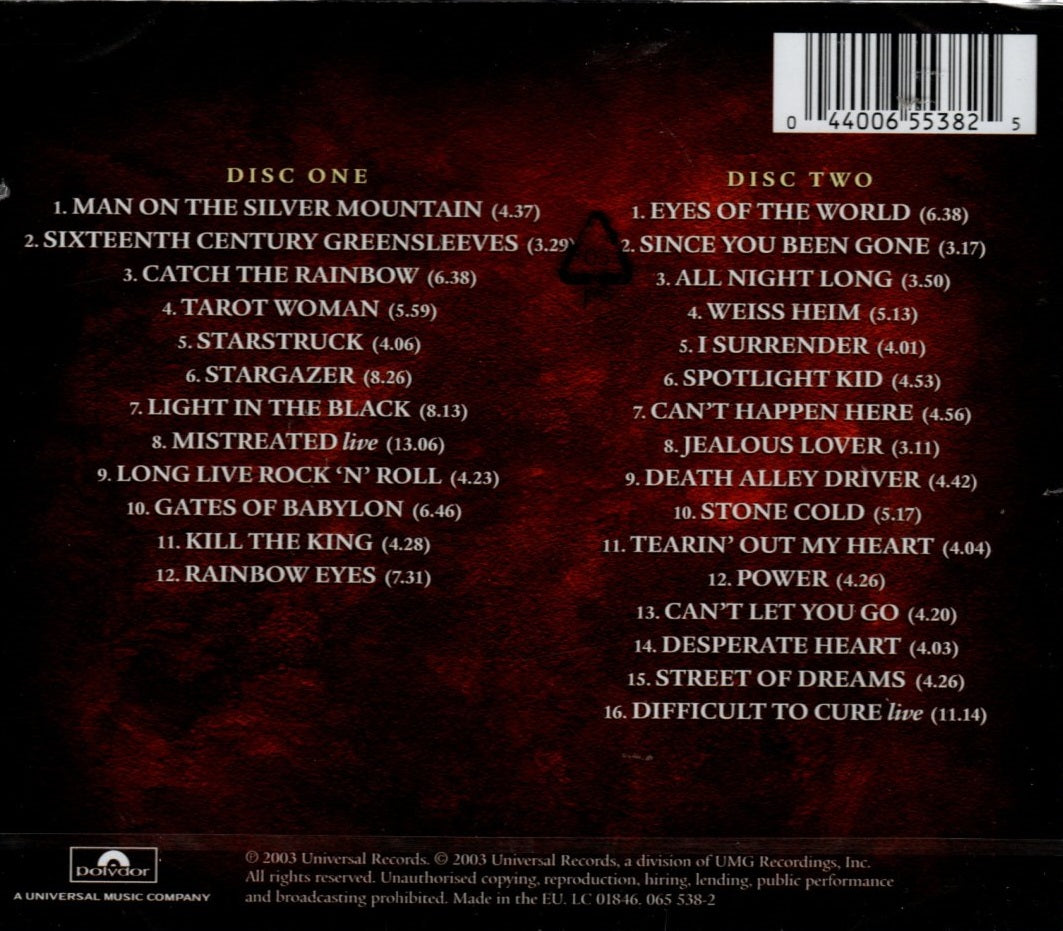 CDX2 Rainbow – Catch The Rainbow: The Anthology