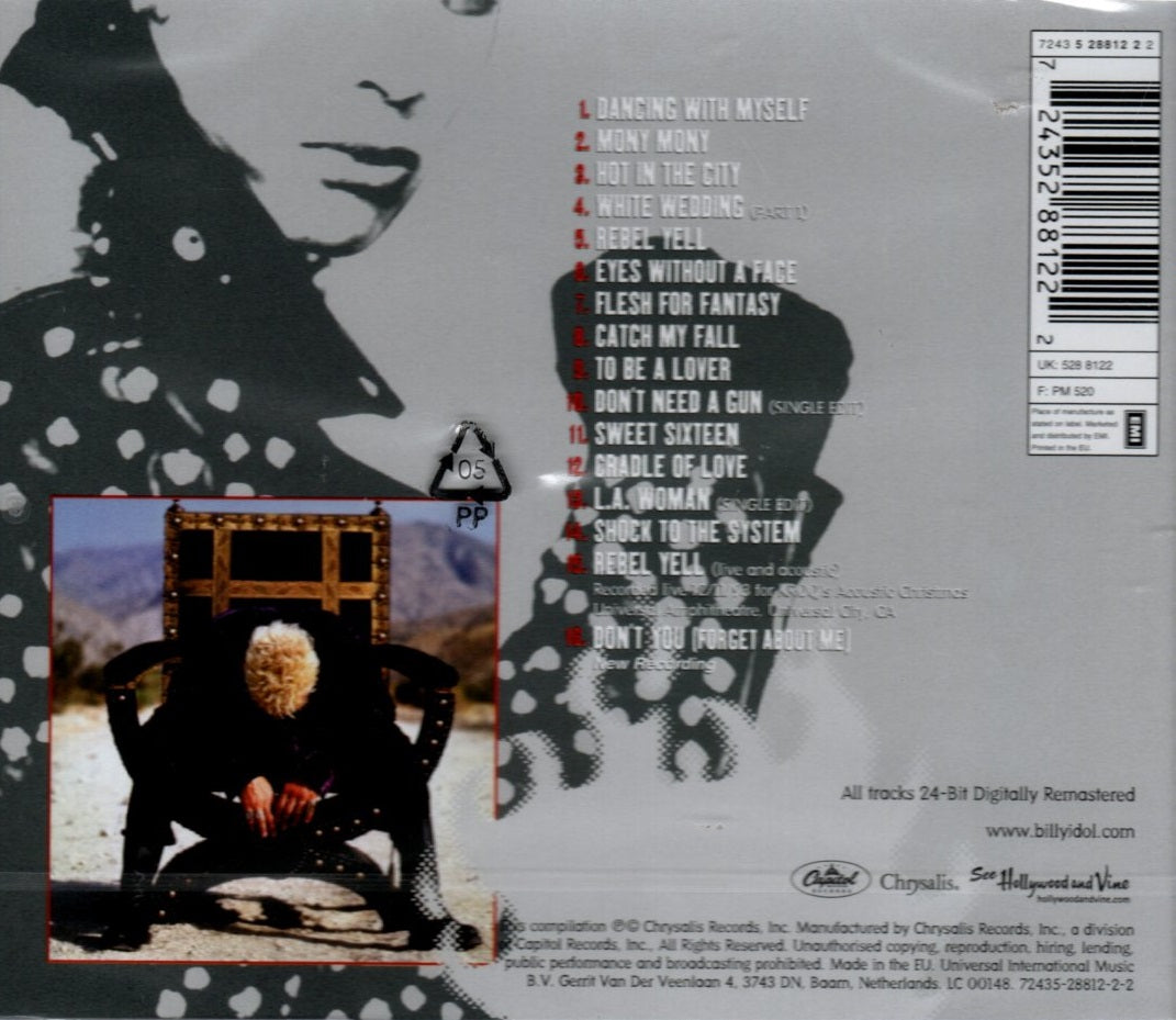 CD Billy Idol ‎– Greatest Hits