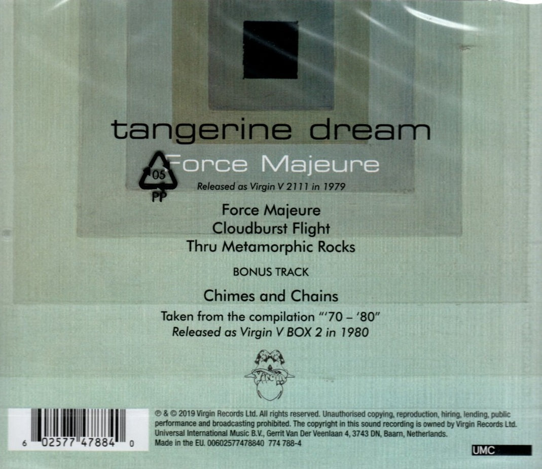 CD Tangerine Dream – Force Majeure