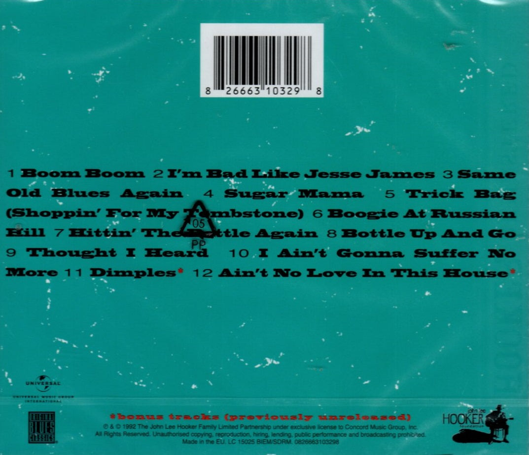 CD John Lee Hooker – Boom Boom