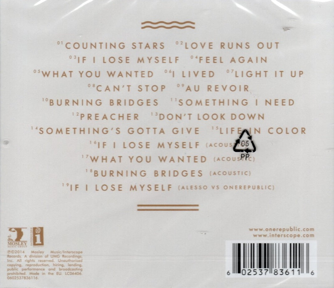 CD OneRepublic – Native