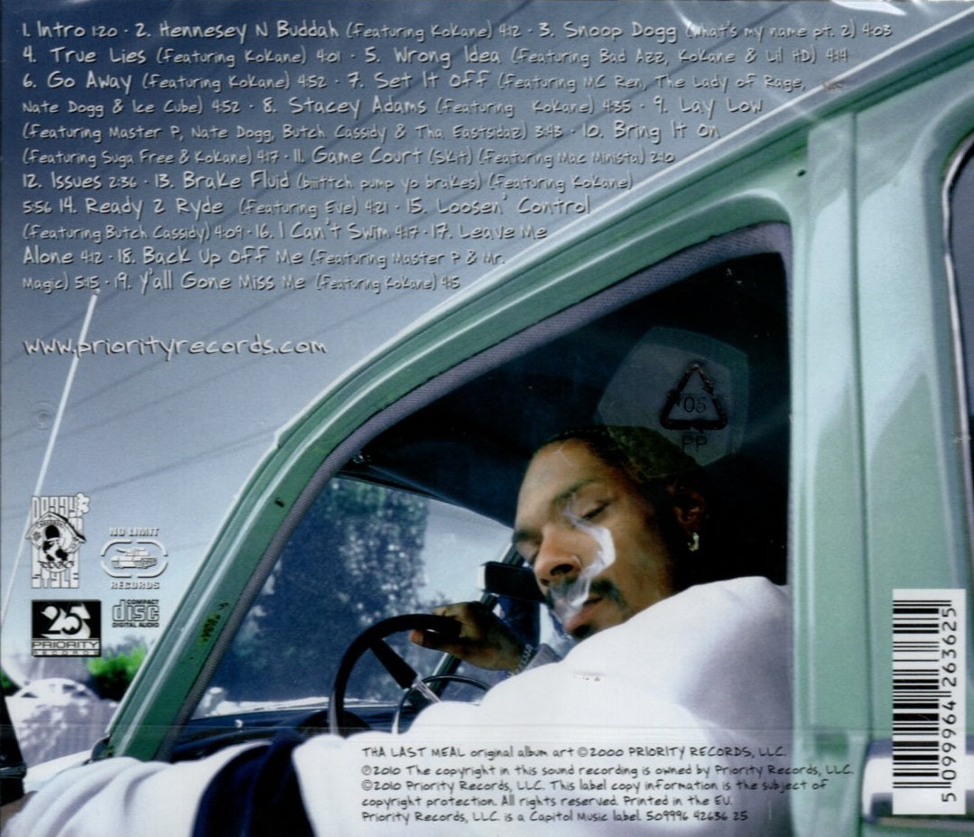 CD Snoop Dogg – Tha Last Meal