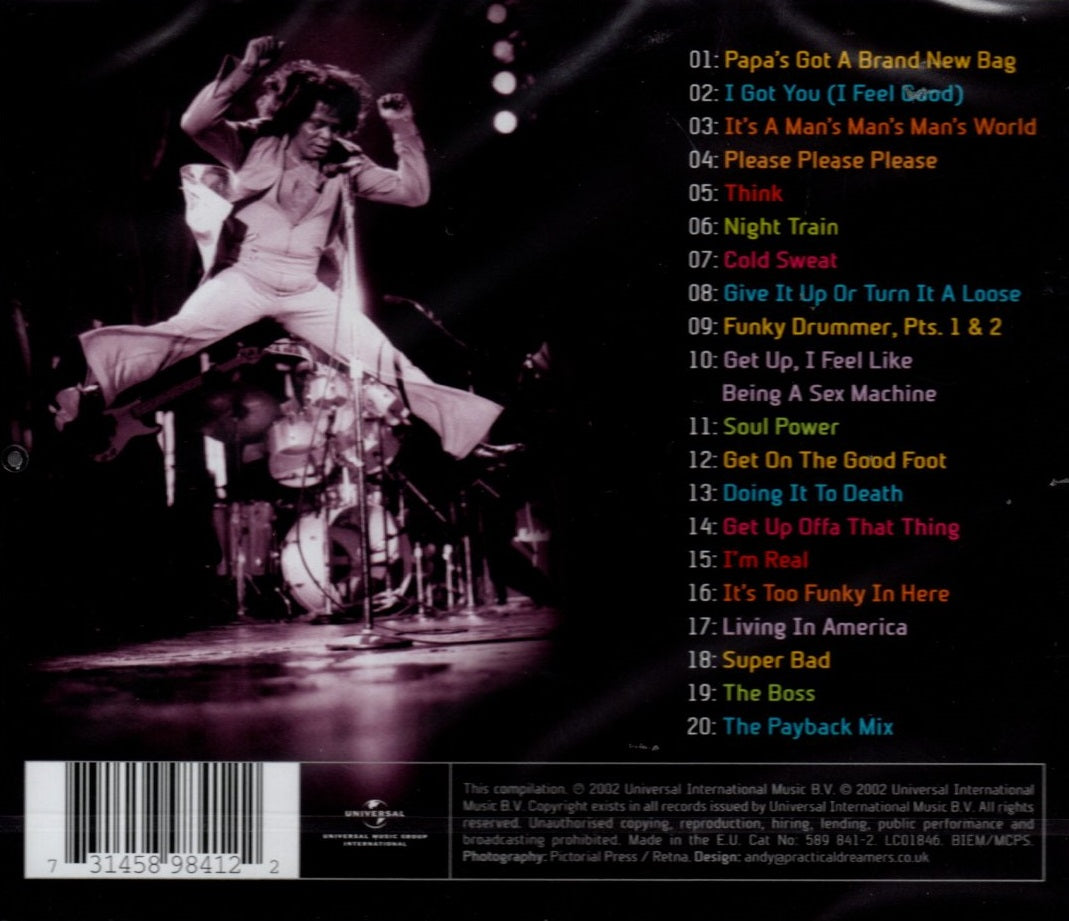 CD  James Brown – The Godfather (The Very Best Of ...)