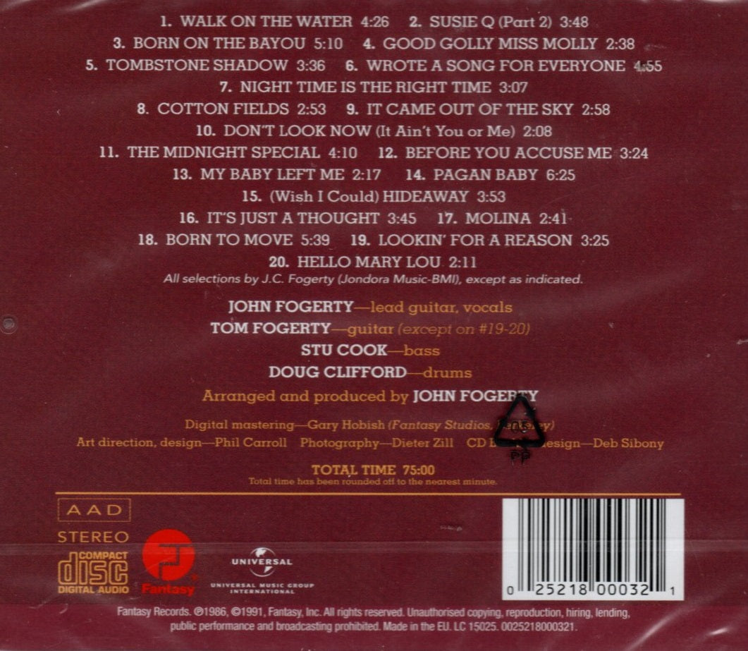 CD Creedence Clearwater Revival – Chronicle Volume Two (Twenty Great CCR Classics)