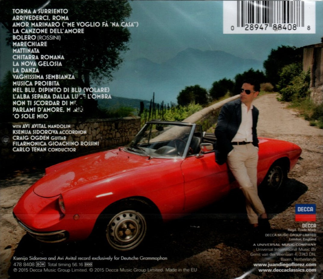 CD Juan Diego Florez – Italia