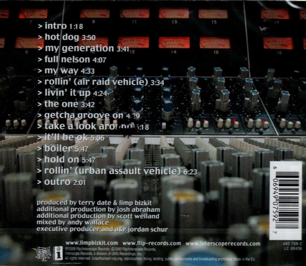 CD Limp Bizkit – Chocolate Starfish And The Hot Dog Flavored Water
