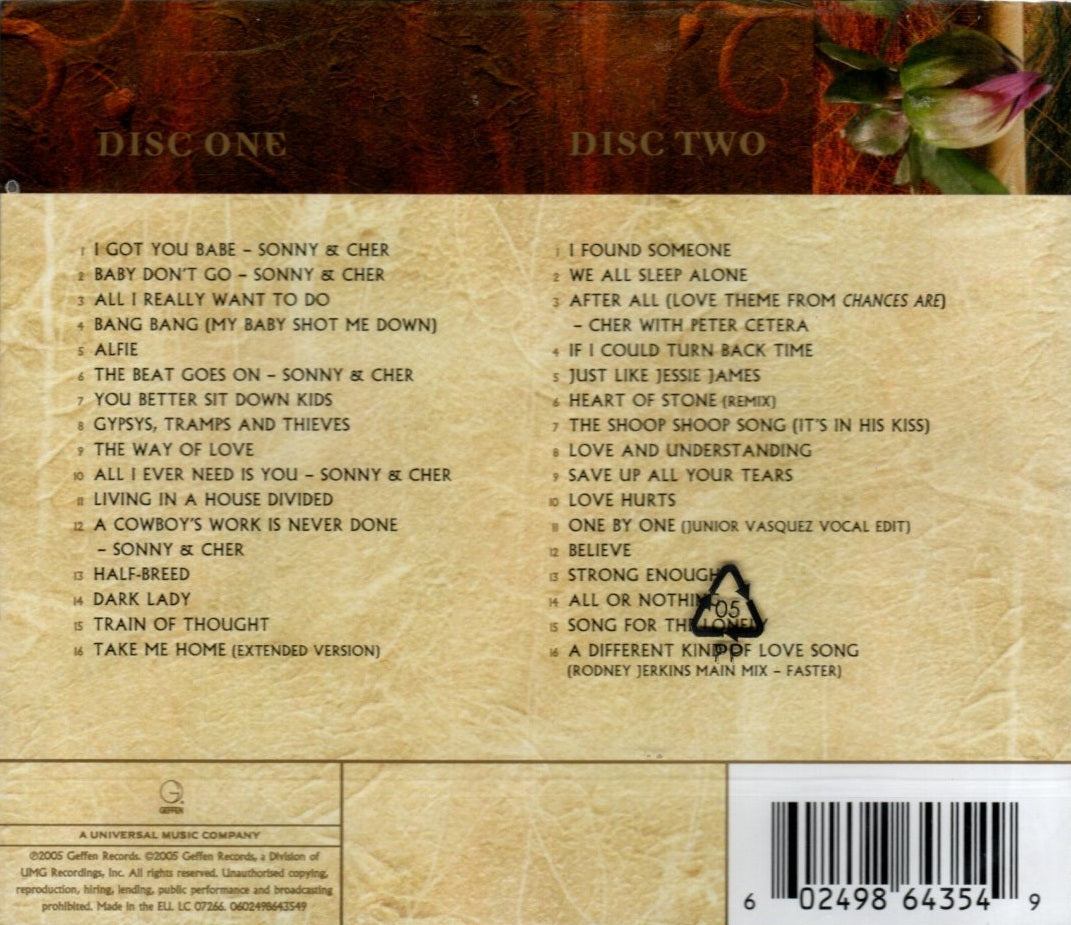 CDX2 Cher ‎– Gold