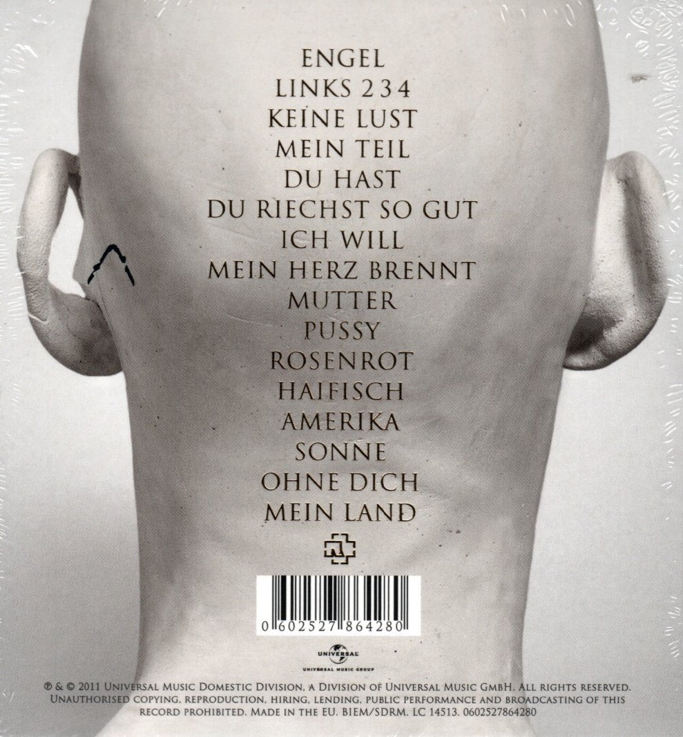 CD Rammstein ‎– Made In Germany (1995-2011)