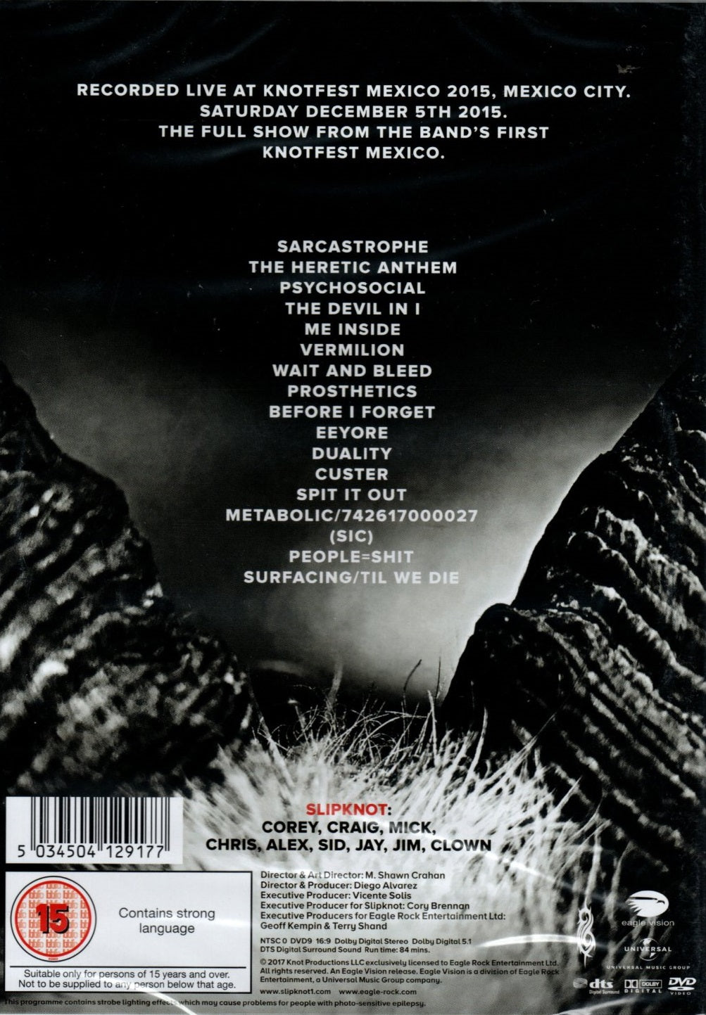 DVD Slipknot ‎– Day Of The Gusano (Live In Mexico)