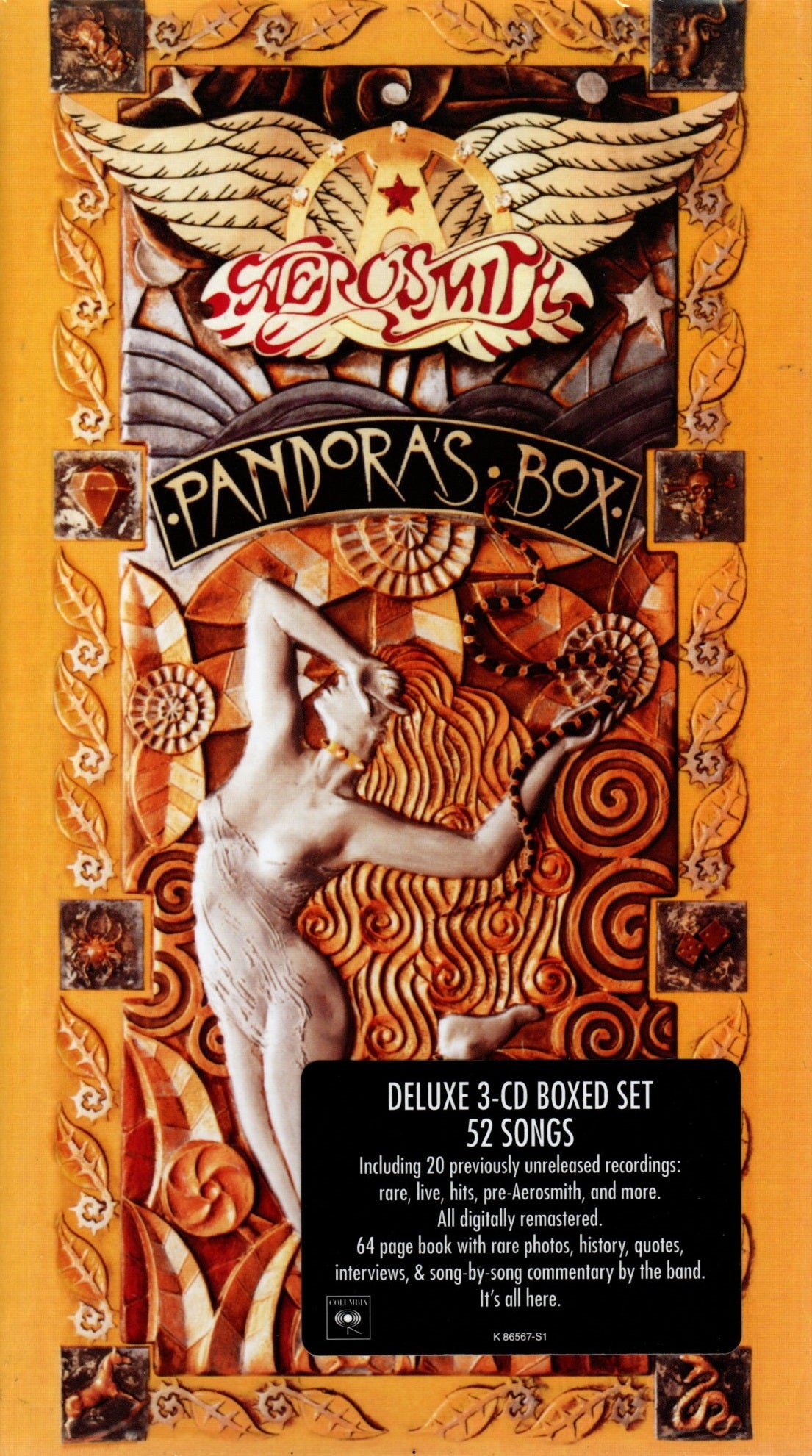 CD X3 Aerosmith – Pandora's Box