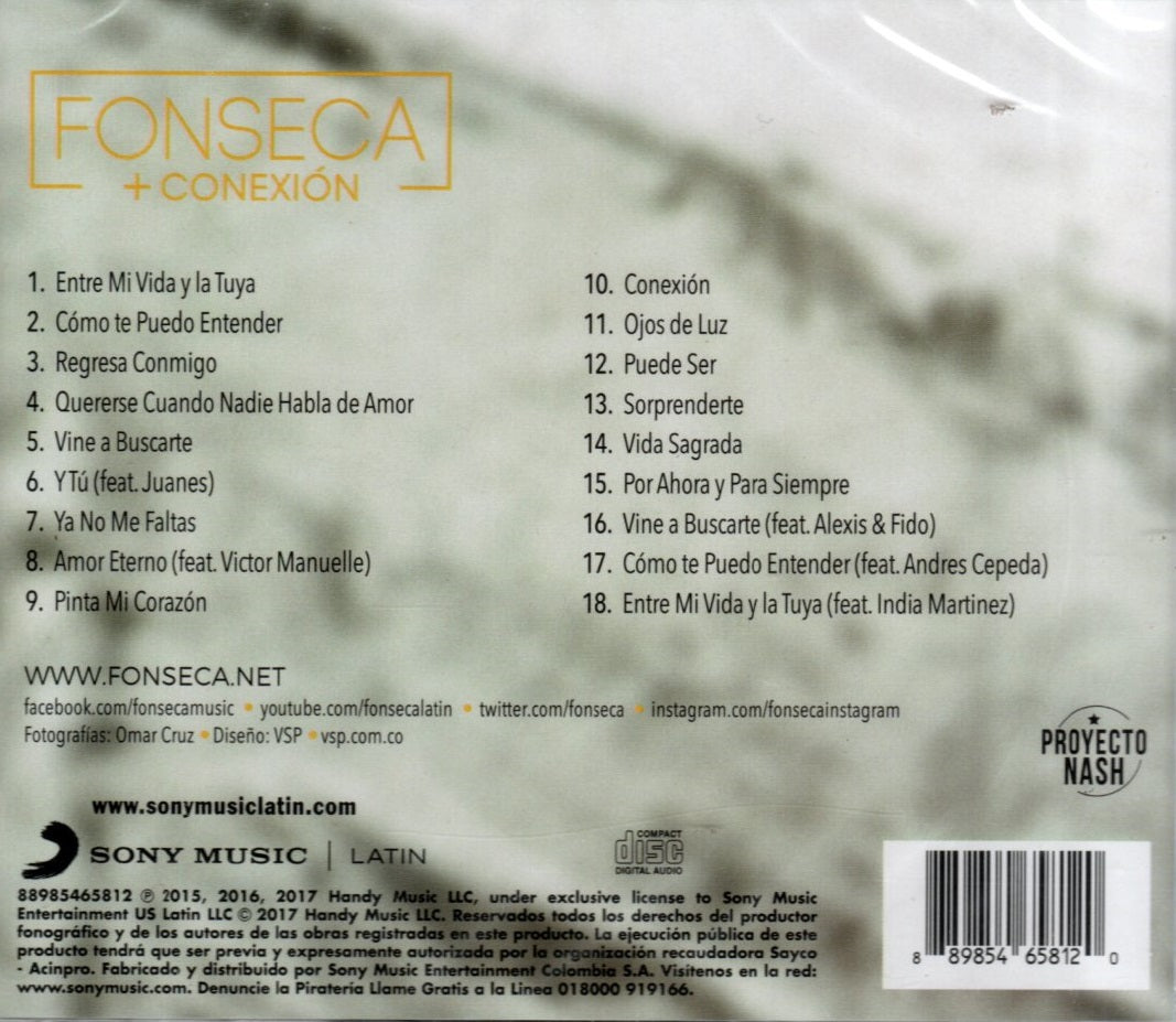 CD Fonseca ‎– +Conexión