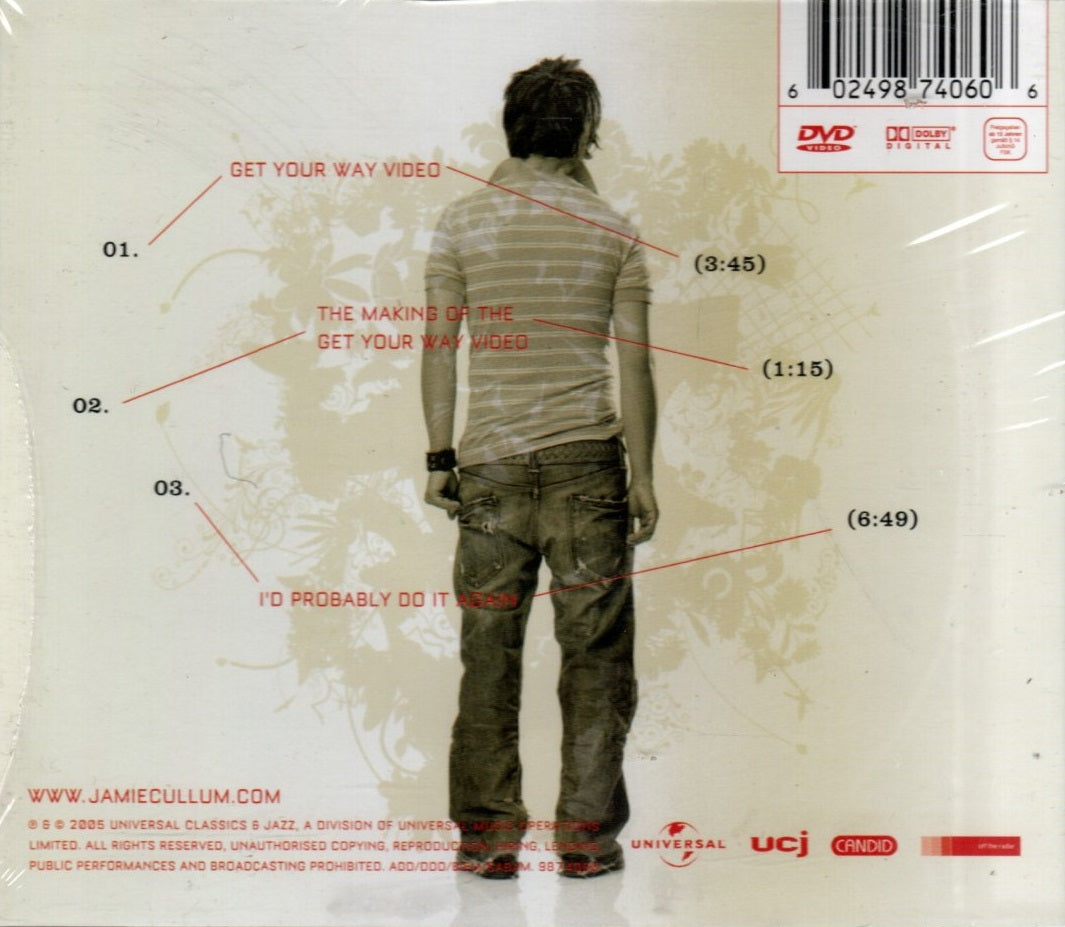 DVD Jamie Cullum – Get Your Way