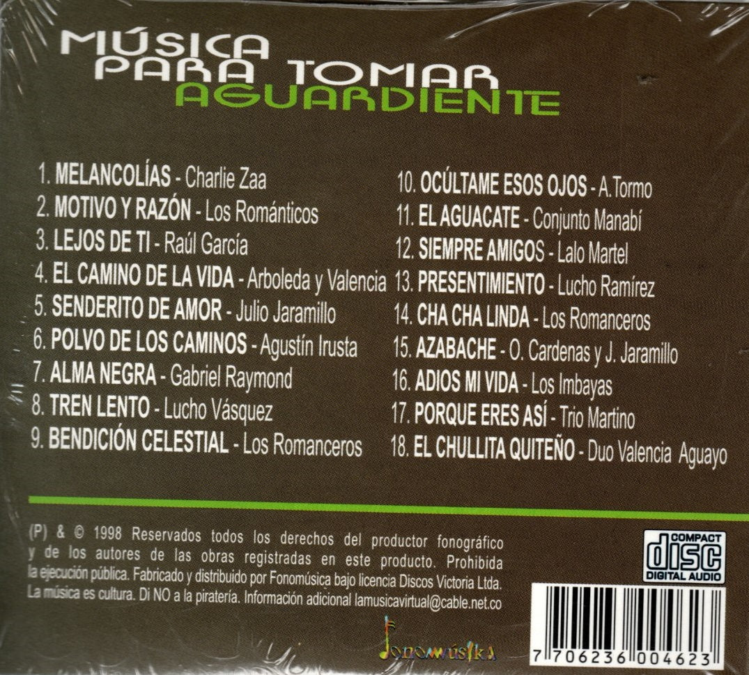 CD Música Para Tomar Aguardiente Vol.3