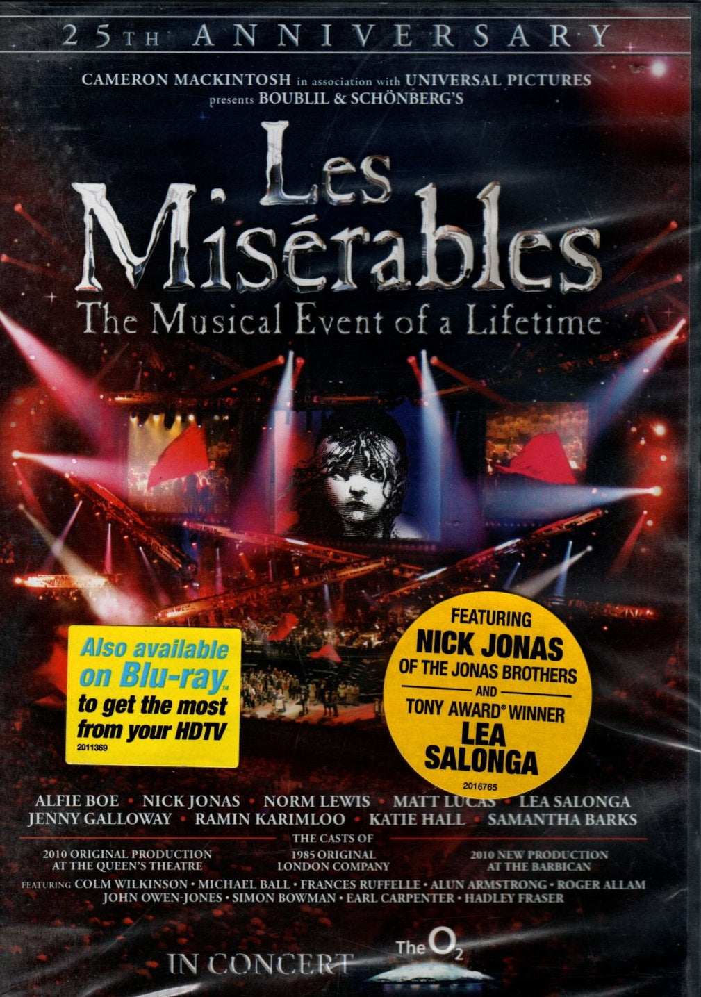 DVD Claude-Michel Schönberg, Herbert Kretzmer – Les Misérables In Concert The 25th Anniversary At The O2