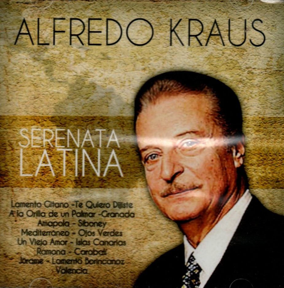CD Alfrendo Kraus - Serenata Latina