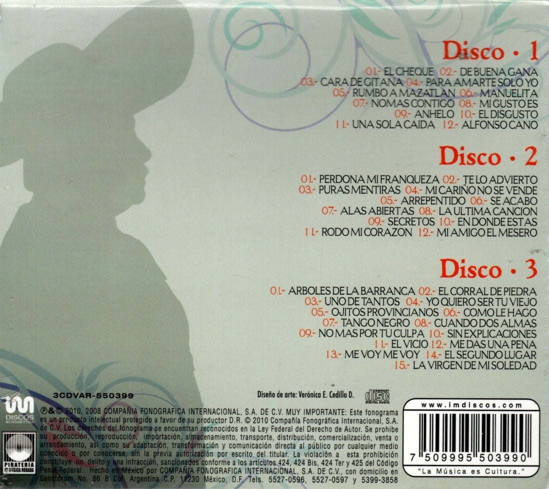 CDX3 Juan Valentin - La Voz Del Sentimiento