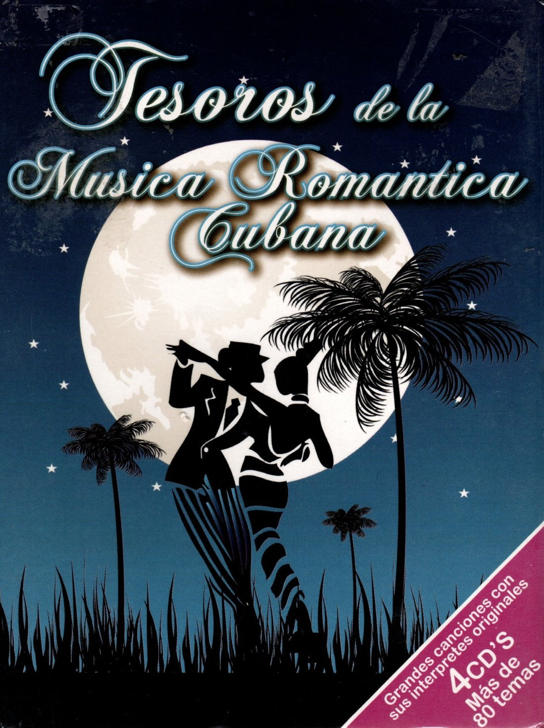 CD X4 TESOROS DE LA MUSICA ROMANTICA CUBANA