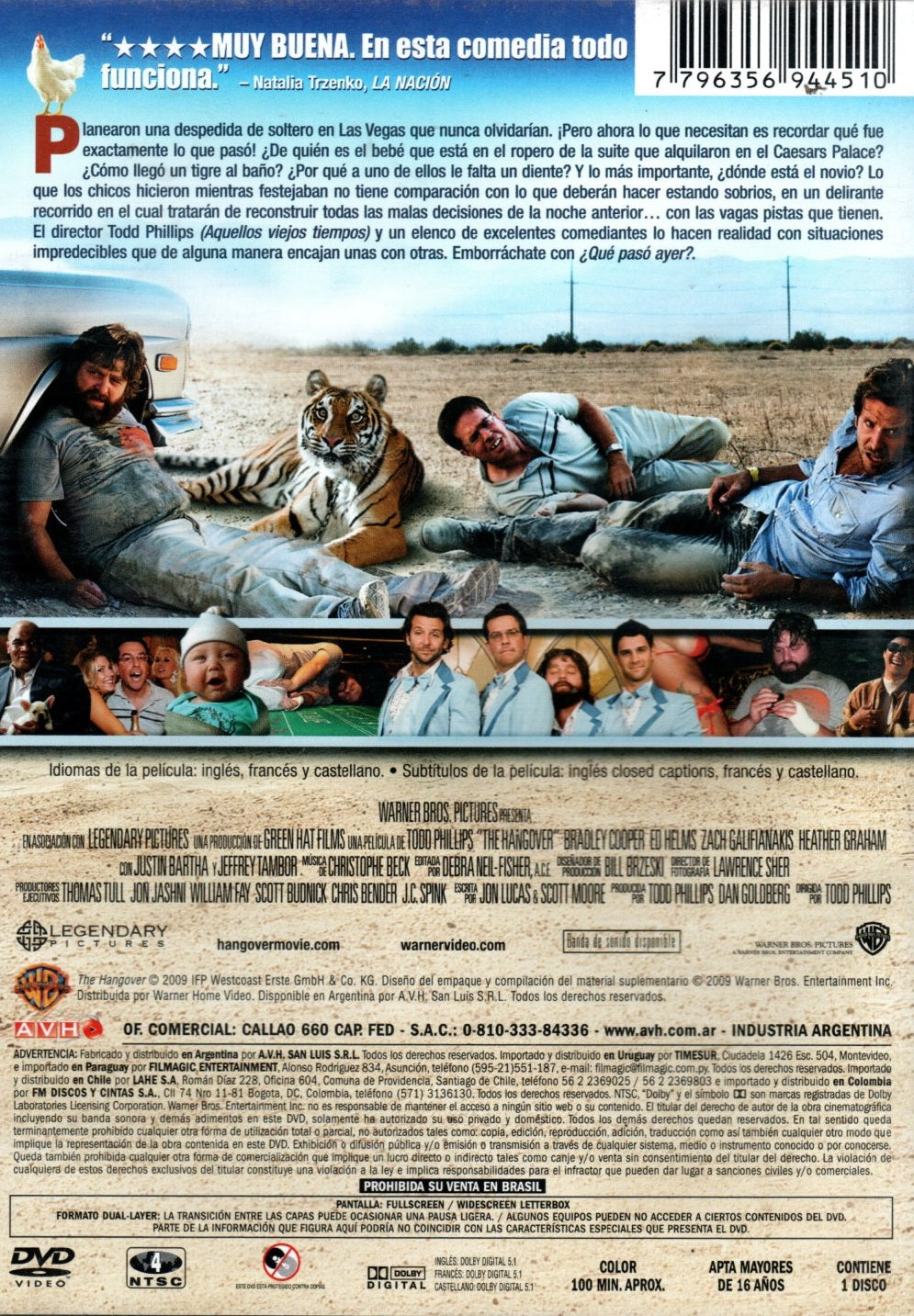 DVD QUE PASO AYER