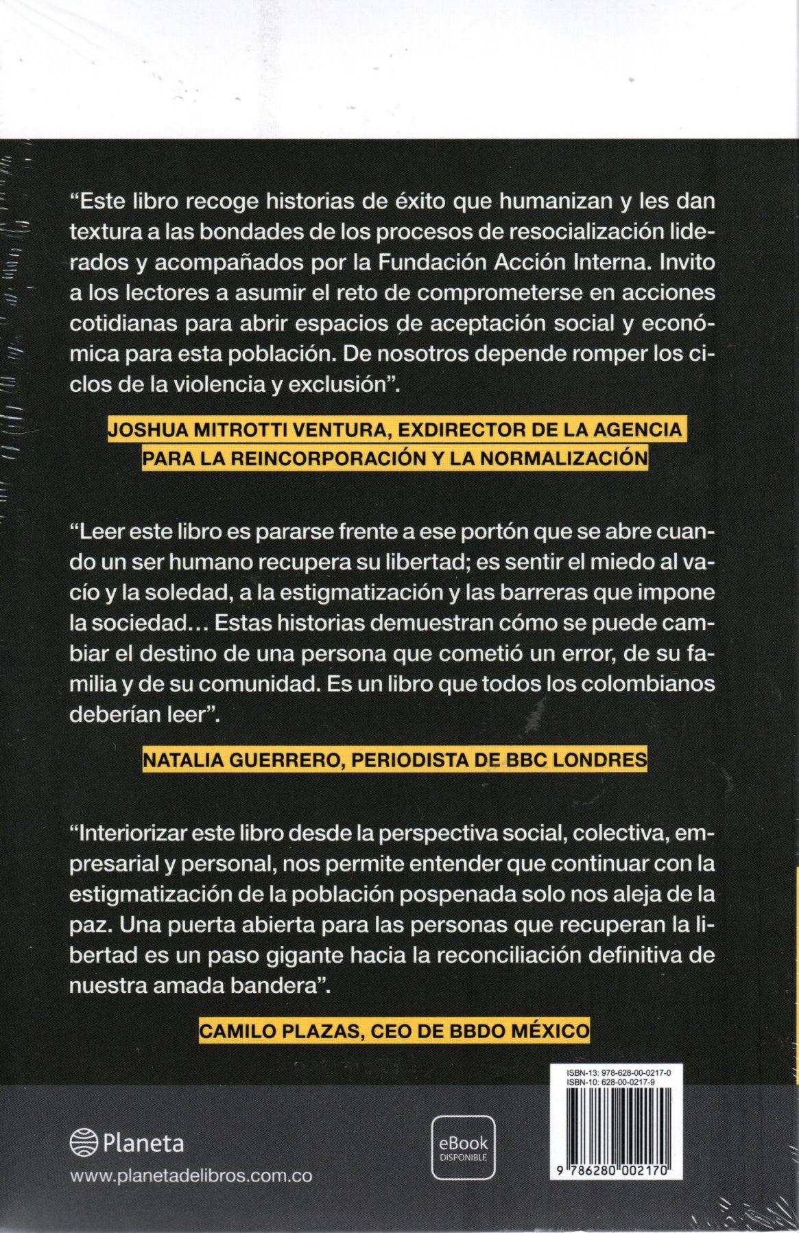 Libro Johana Bahamón - Segundas Oportunidades