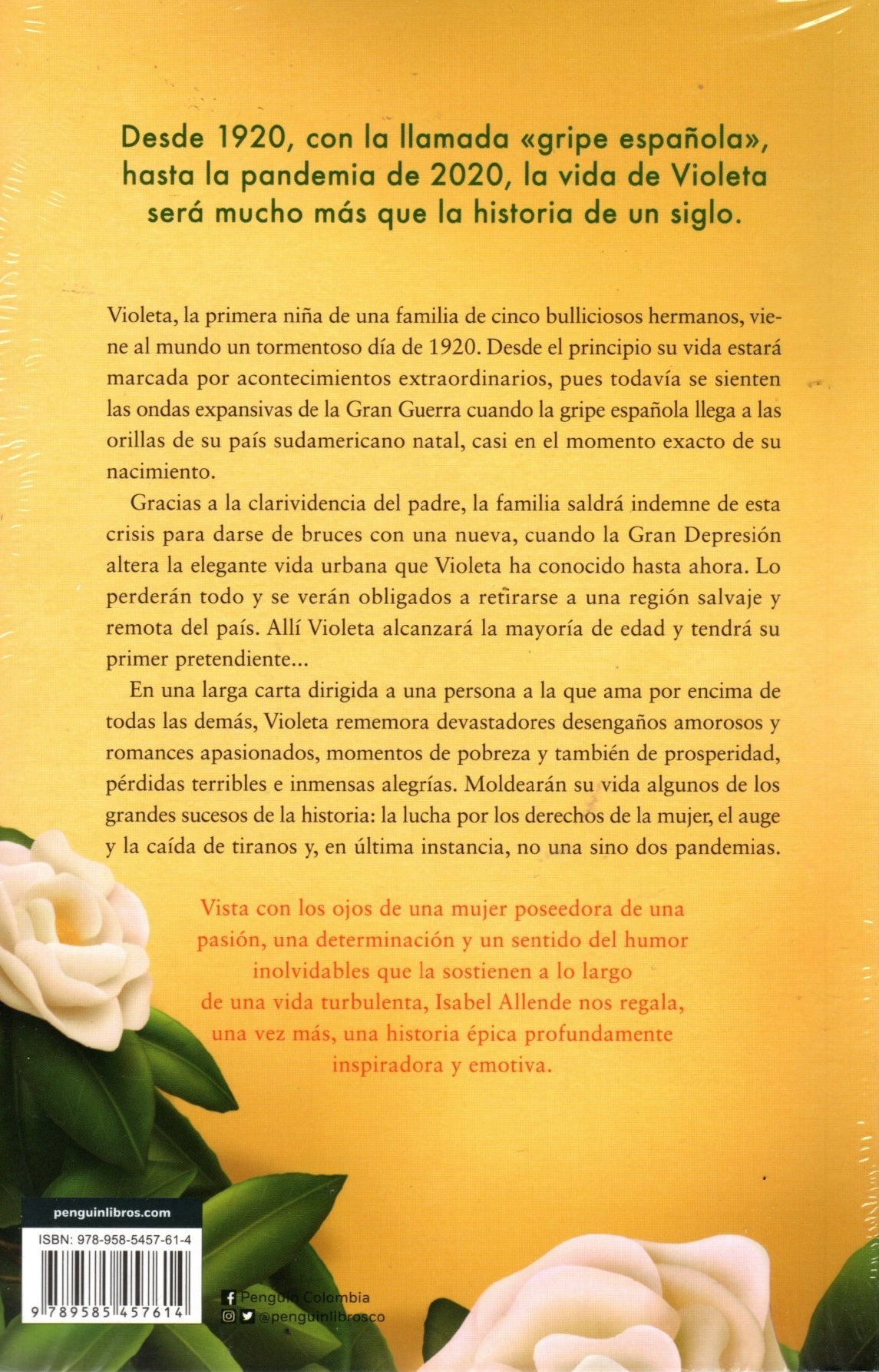 Libro Isabel Allende - Violeta