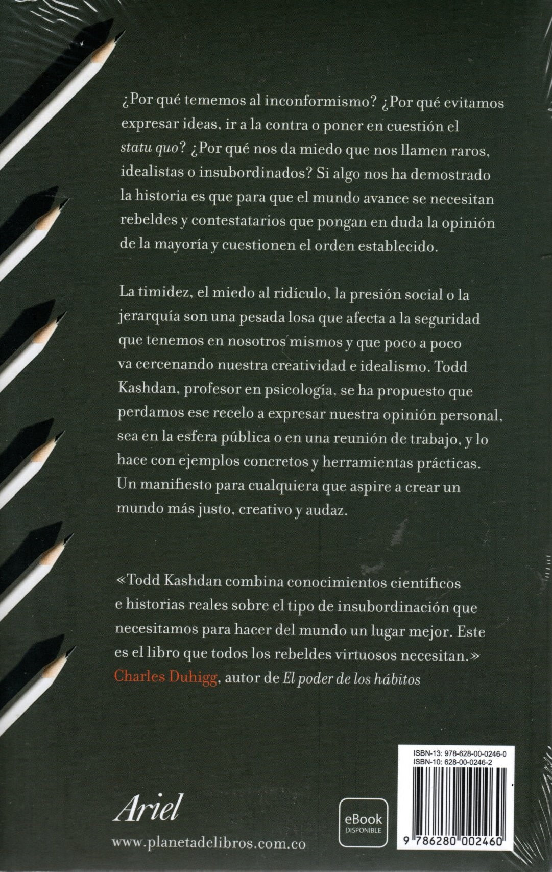 Libro Todd Kashdan - El Arte De Llevar La Contraria