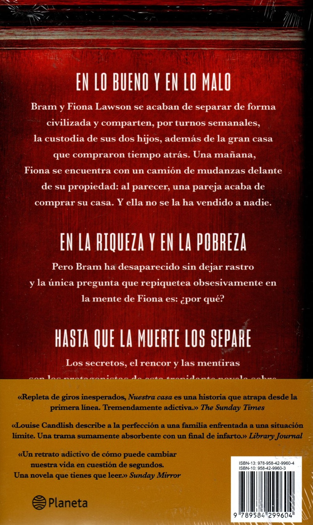 Libro Louise Candlish - Nuestra Casa