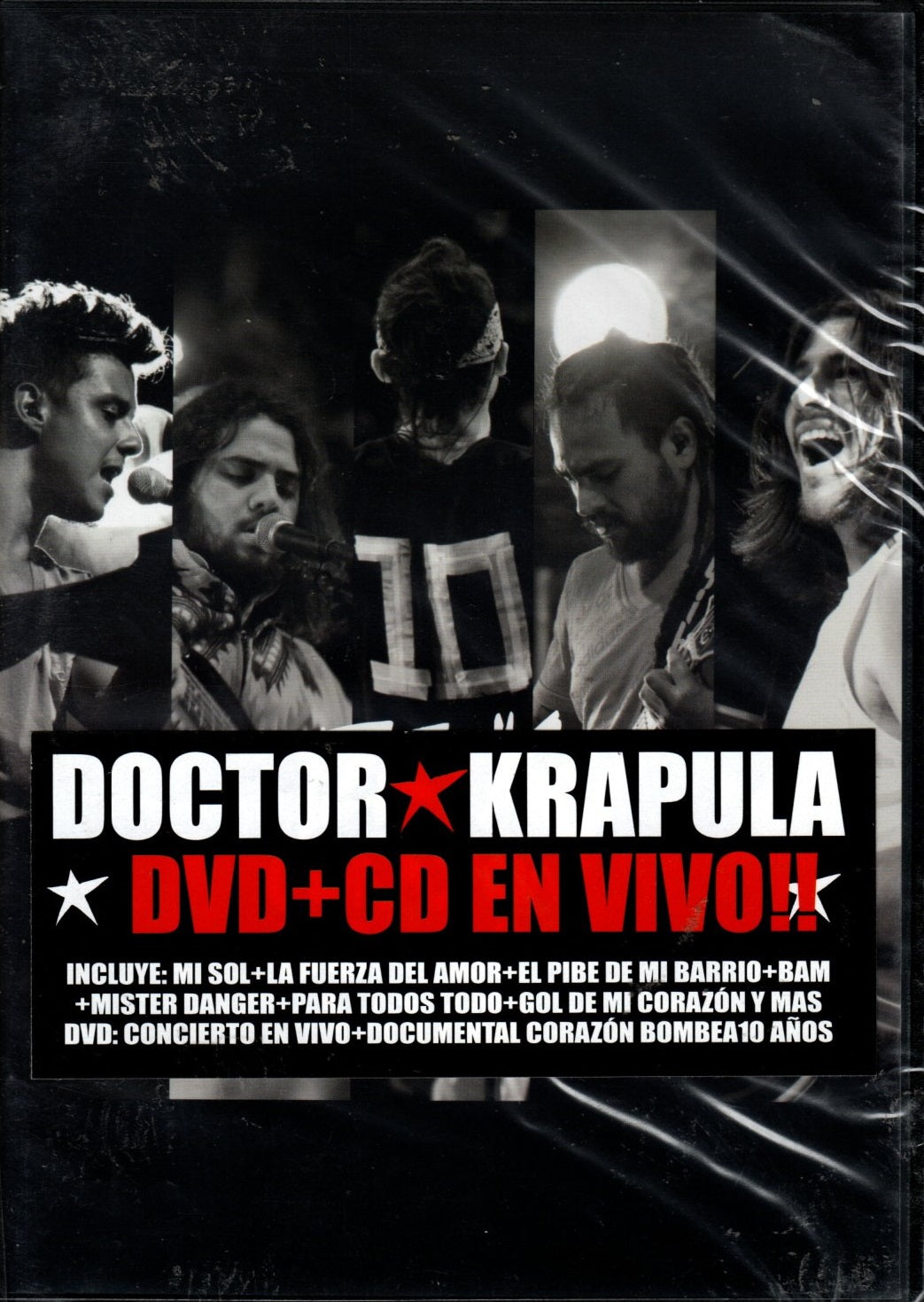 DVD + CD Doctor Krapula - Corazón Bombea