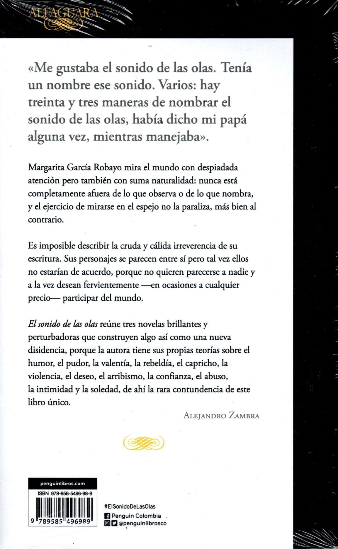Libro Margarita García Robayo - El Sonido De Las Olas
