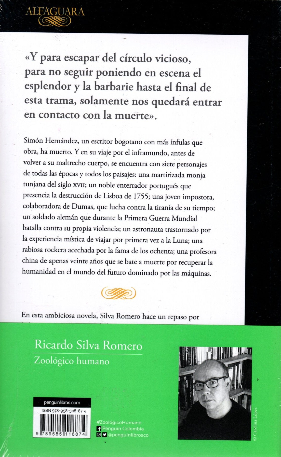 Libro Ricardo Silva Romero - Zoológico Humano